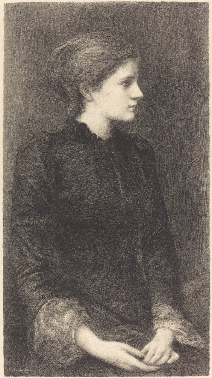 Mrs. Bonham von M.G. Fuchs after Sir Edward Coley Burne Jones