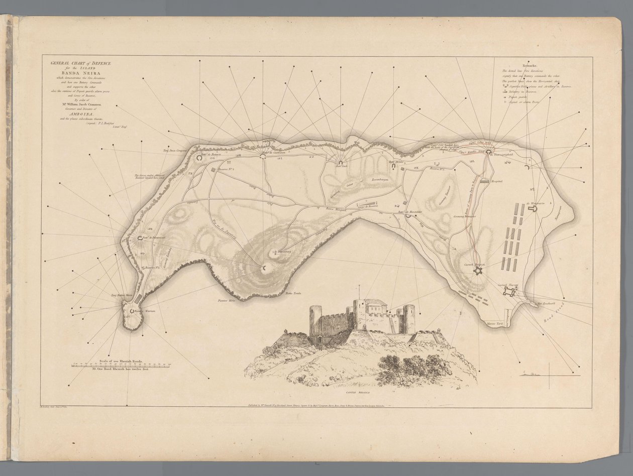 Eroberung von Banda durch die Engländer am 9. August 1810 (Illustrative account of Captain Cole