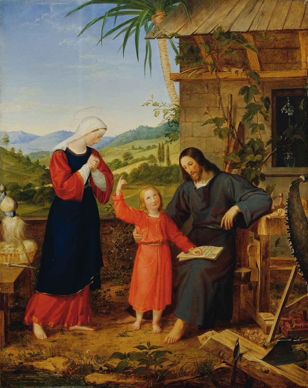 Heilige Familie von M. J. Pelizotti