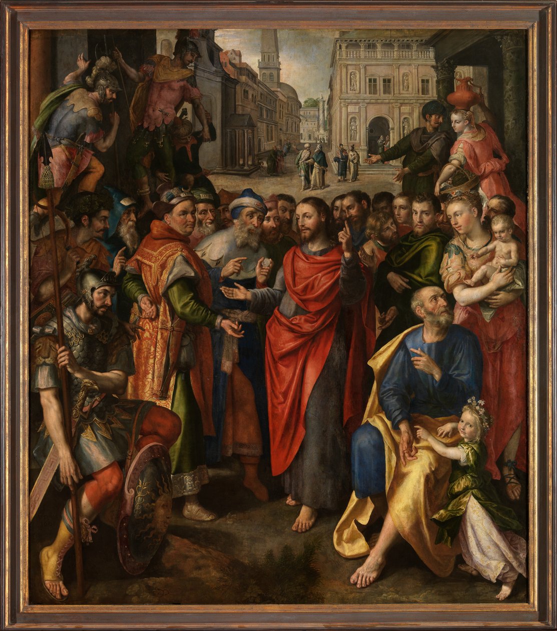 Altarbild der Münzergilde von Maarten de Vos