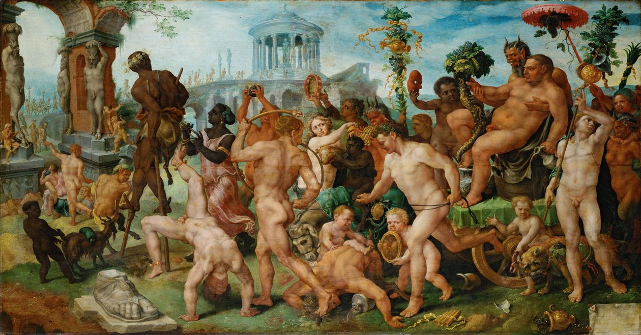 Der Triumphzug des Bacchus, ca. 1536 von Maarten van Heemskerck