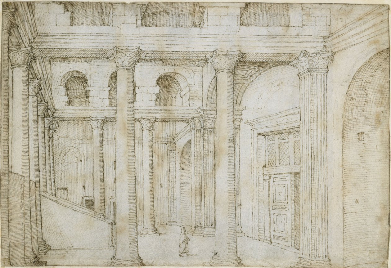 Vorhalle des Pantheons von Maarten van Heemskerck