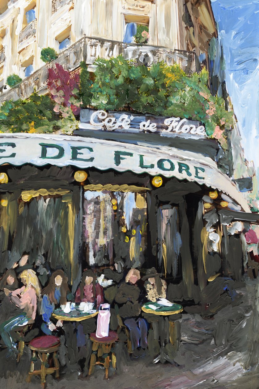 Café De Flore, 2019 von Madeleine Gross