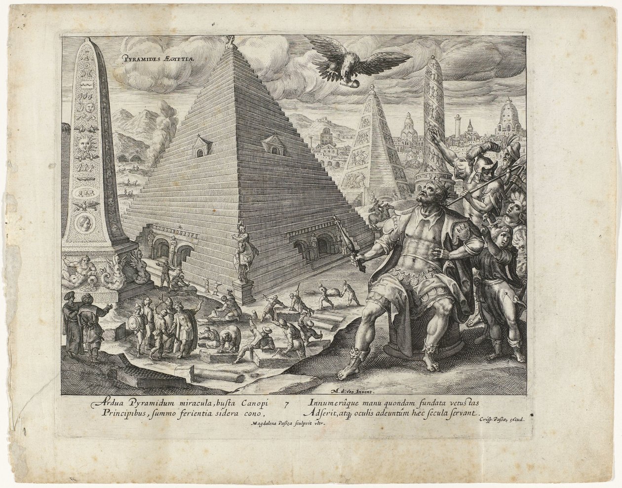 Pyramide von Ägypten Die sieben Weltwunder (Serientitel) von Magdalena van de Passe