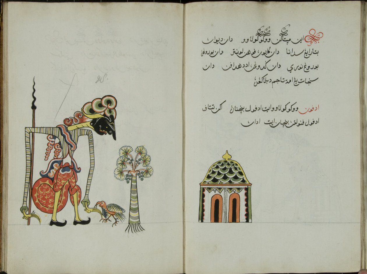 Wukon Jawa, MS 41 p.56, Bild 28, 1830 von Malay Malay