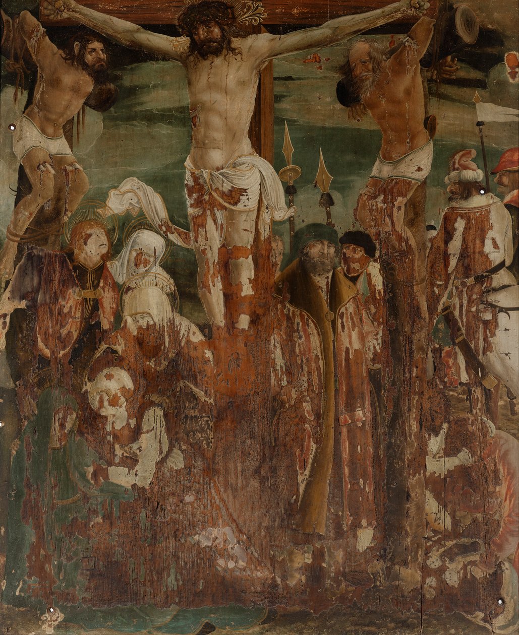 Kreuzigung Christi von Maler der Donauschule