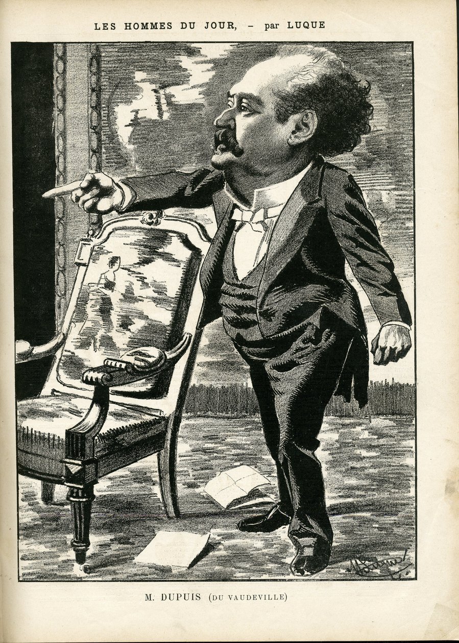 Illustration von Manuel Luque (1854-1919) in La Caricature (1880) von Manuel Luque