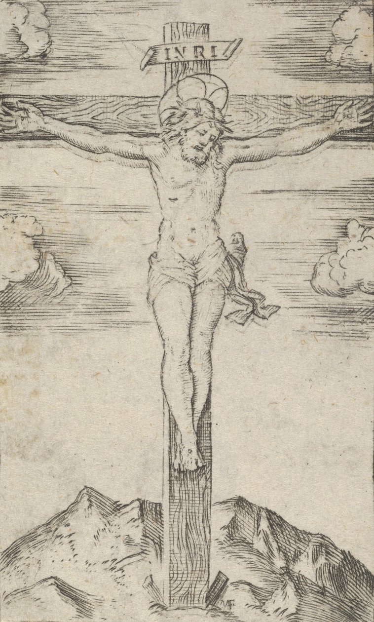 Christus am Kreuz, aus der Serie 