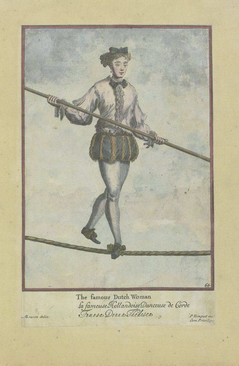 Die berühmte niederländische Frau von Marcellus or Marcel (after) Lauron