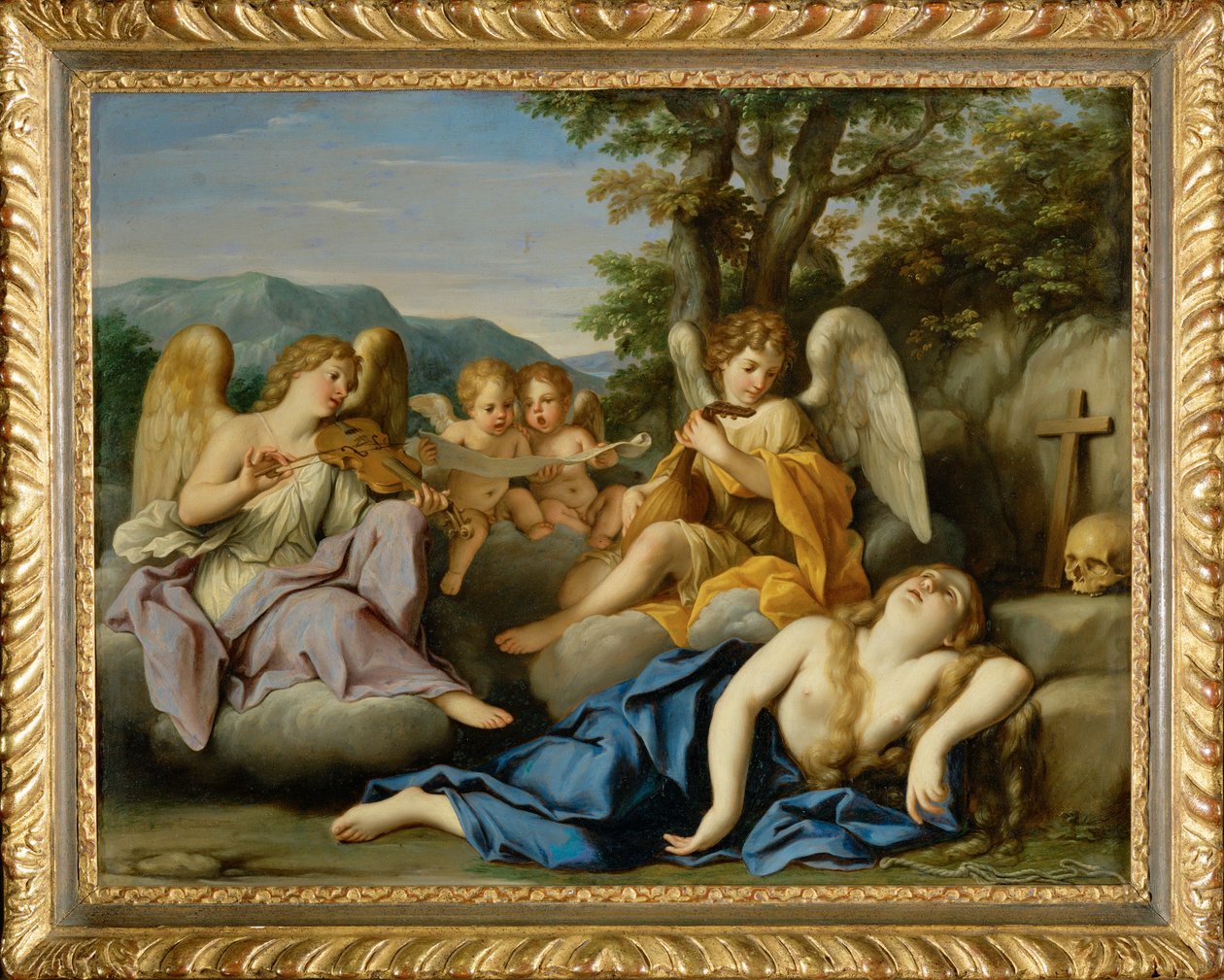 Die Ekstase der Heiligen Maria Magdalena von Marco Antonio Franceschini