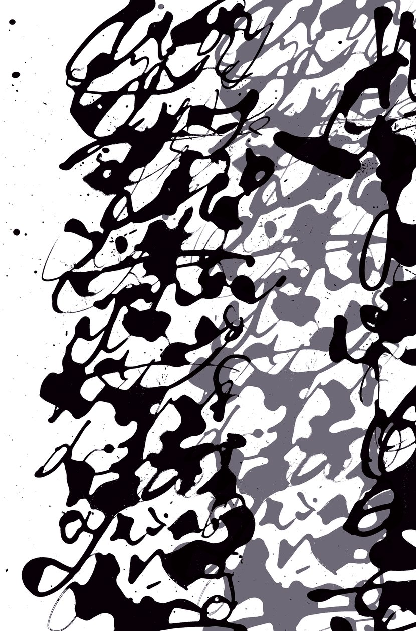 Asemische Schrift, 2014 von Marco Campedelli