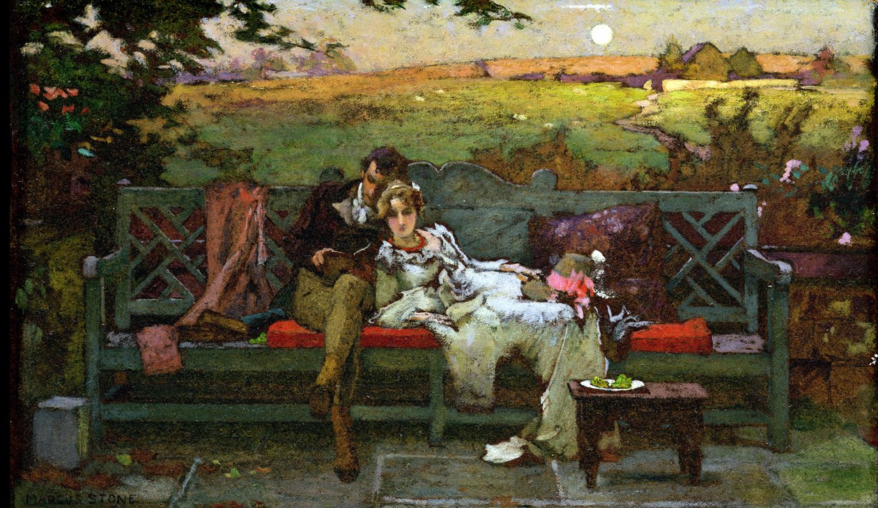 Die Flitterwochen von Marcus Stone