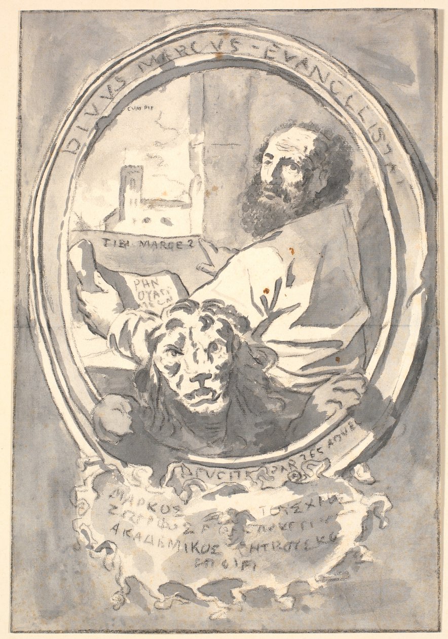 Der Evangelist Markus von Marcus Tuscher