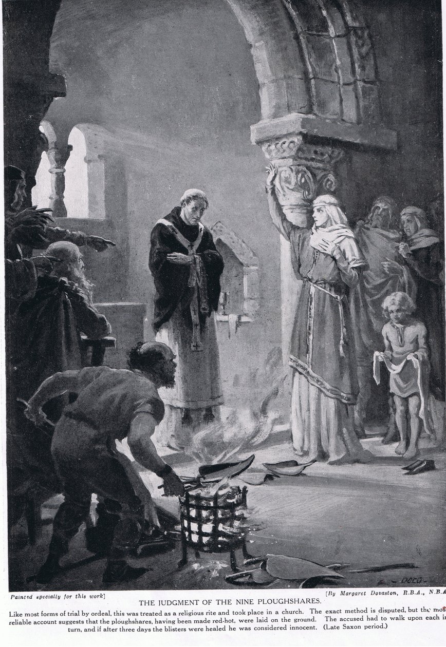 Das Urteil der neun Pflugscharen, Illustration aus 