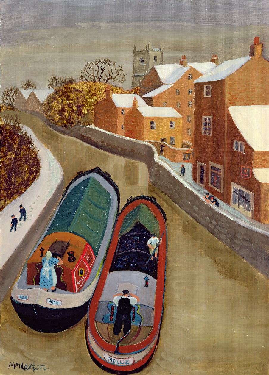 Schmale Boote von Margaret Loxton
