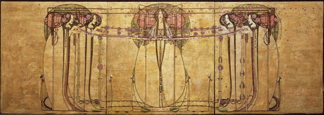 Die Maikönigin von Margaret MacDonald Mackintosh