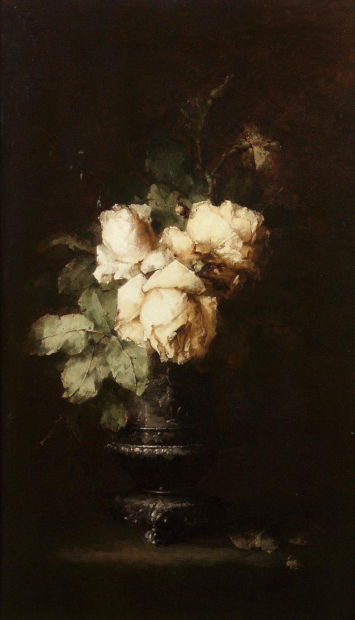 Margaretha Roosenboom - Weiße Rosen von Margaretha Roosenboom