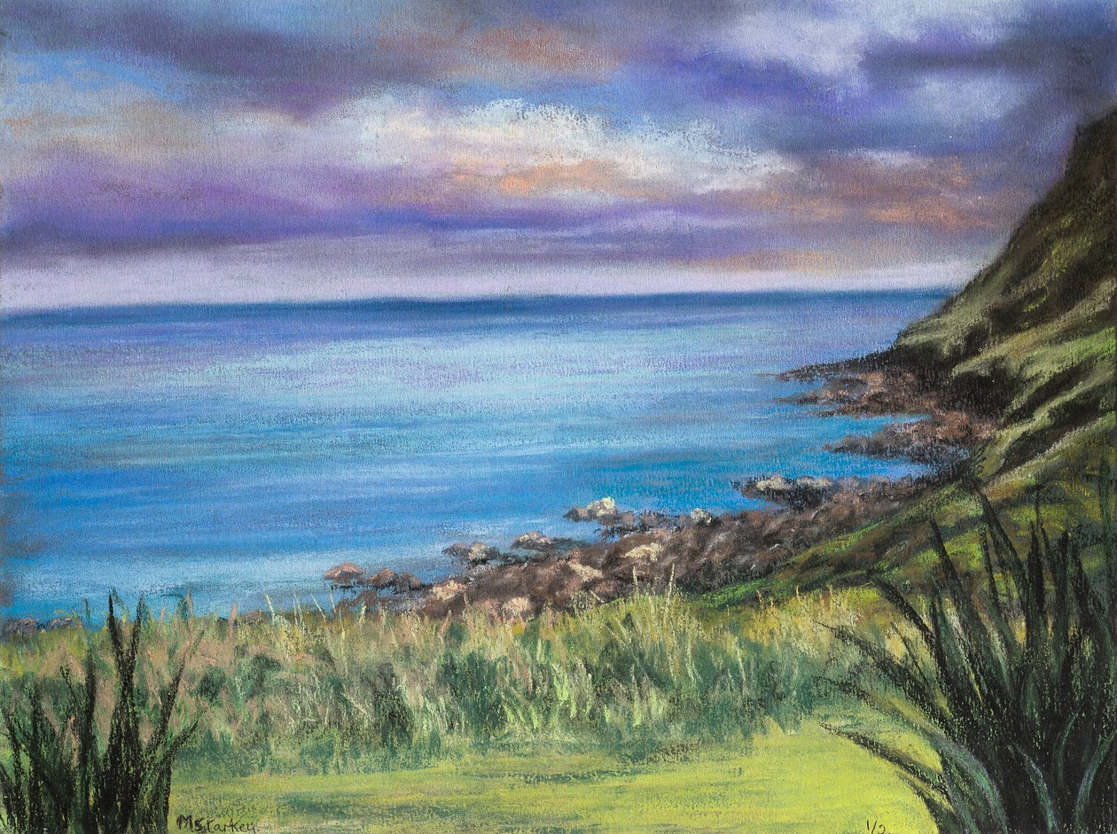 Ein Strand in Cornwall von Margo Starkey