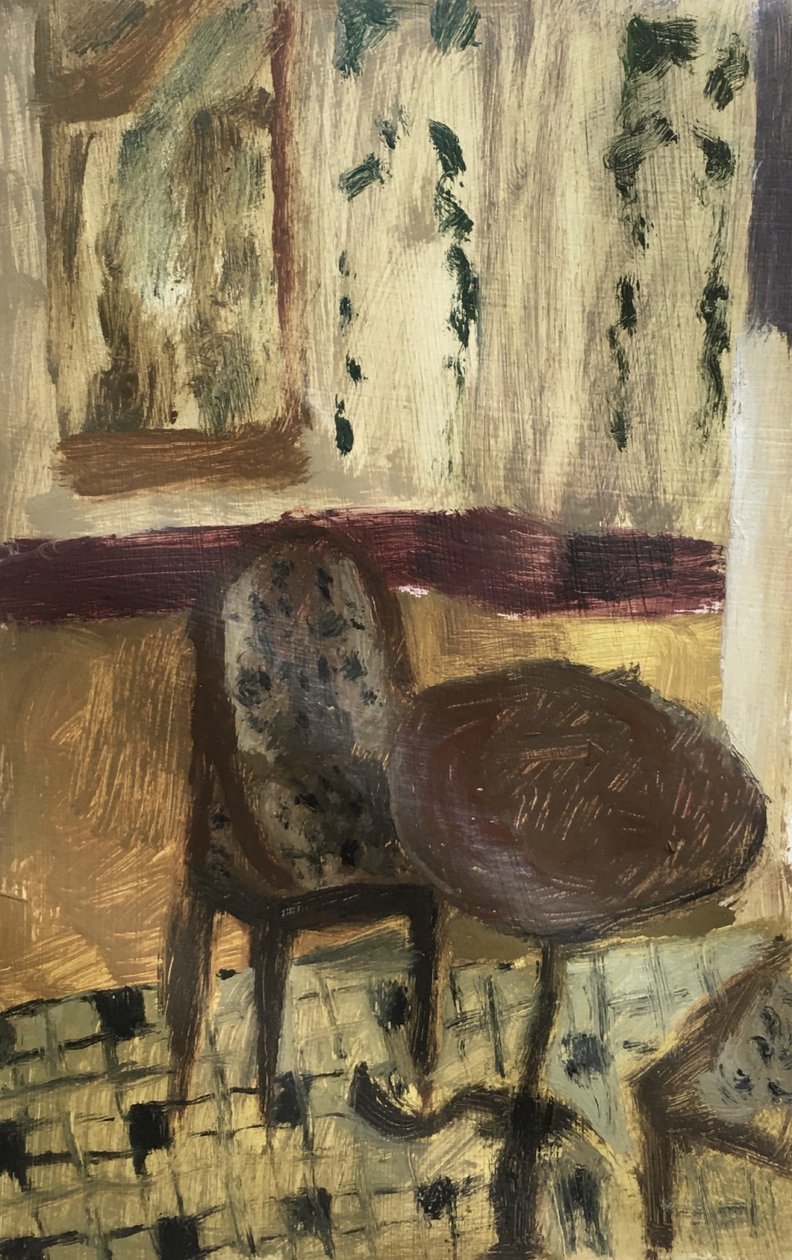 Im Restaurant in Paris von Maria Magenta