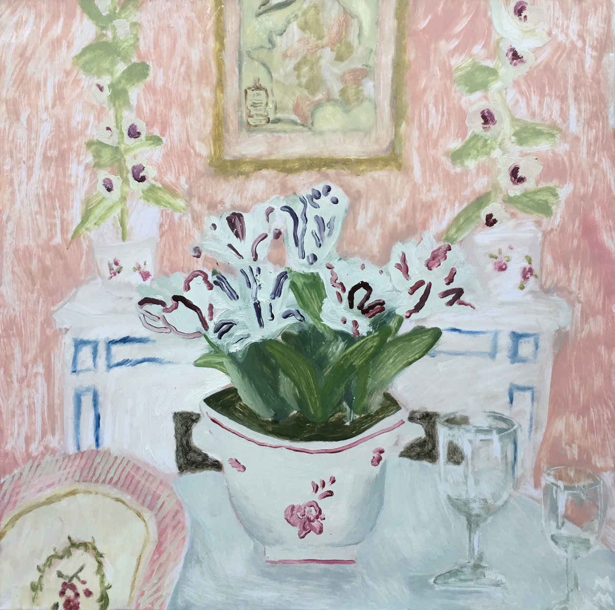 Stillleben mit Lilien, 2019 von Maria Magenta