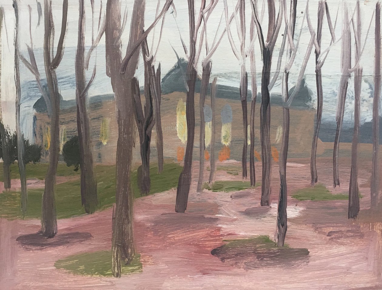 Das Petit Palais im Winter II von Maria Magenta