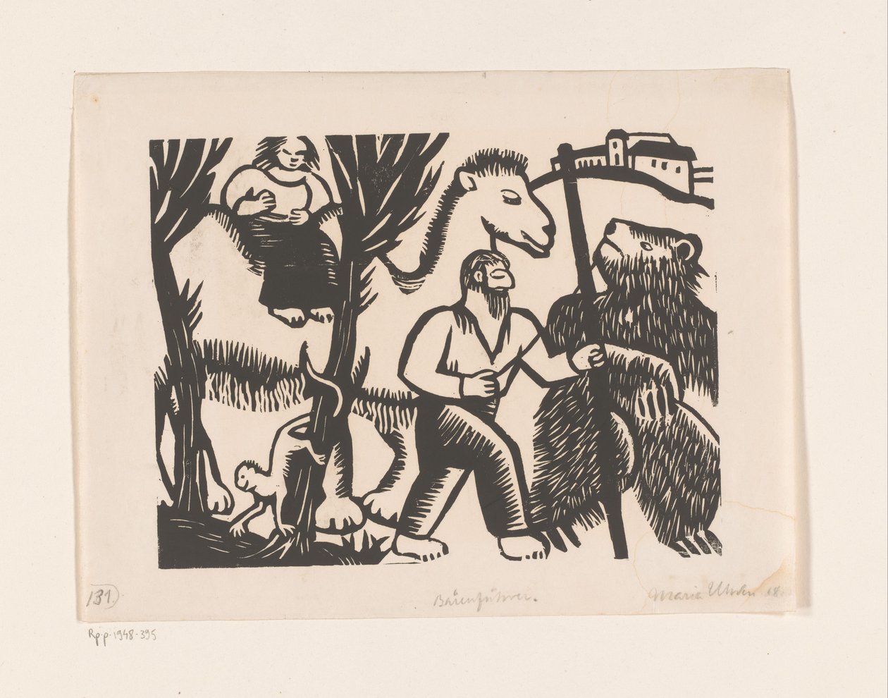 Bärenführer von Maria Uhden (signed by artist)
