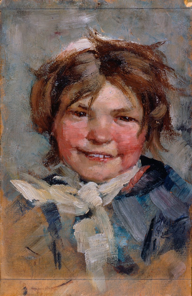 Lachendes Mädchen von Maria Wiik