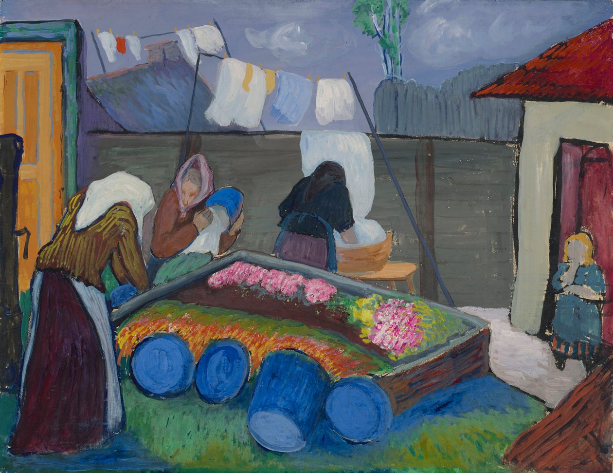 Wäscherinnen von Marianne Werefkin
