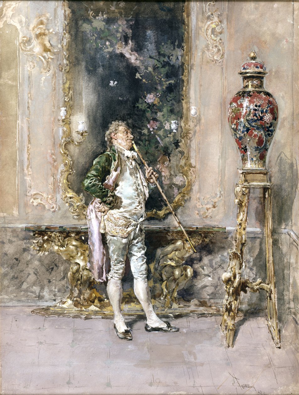 Die Seltene Vase von Mariano Fortuny