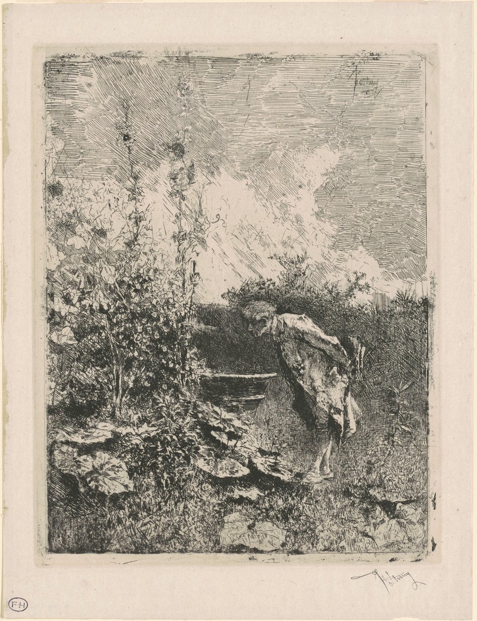 Der Gartenliebhaber von Marià Fortuny