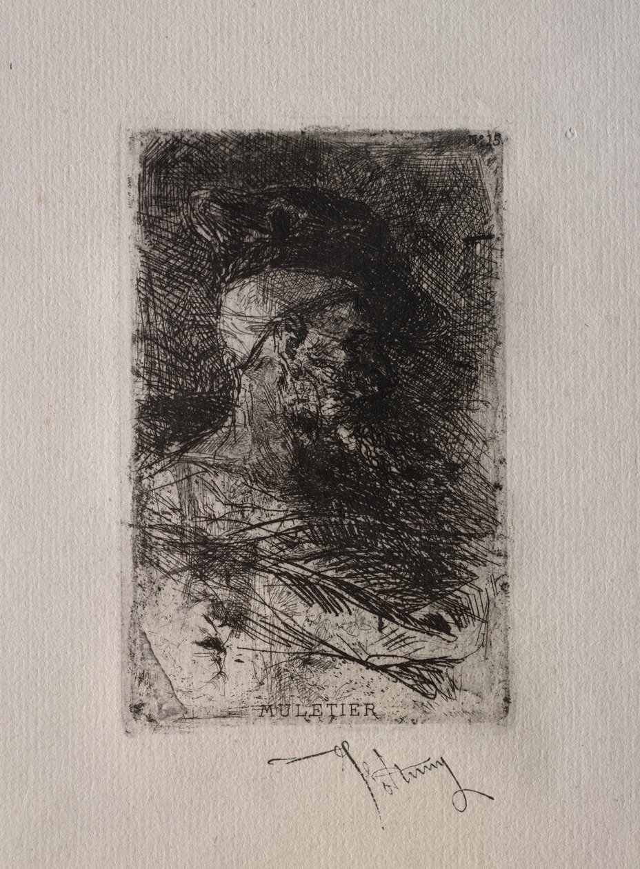 Maultiertreiber von Mariano José María Bernardo Fortuny y Carbó