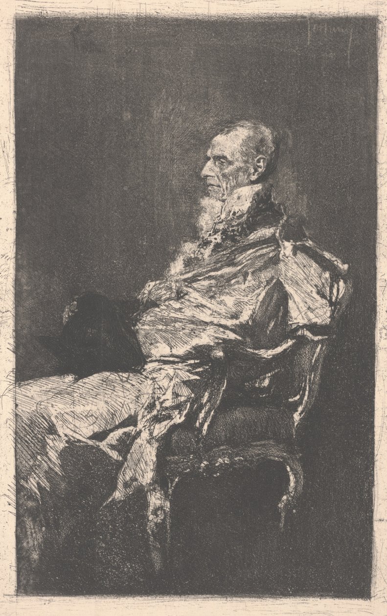 Der Diplomat von Mariano José María Bernardo Fortuny y Carbó