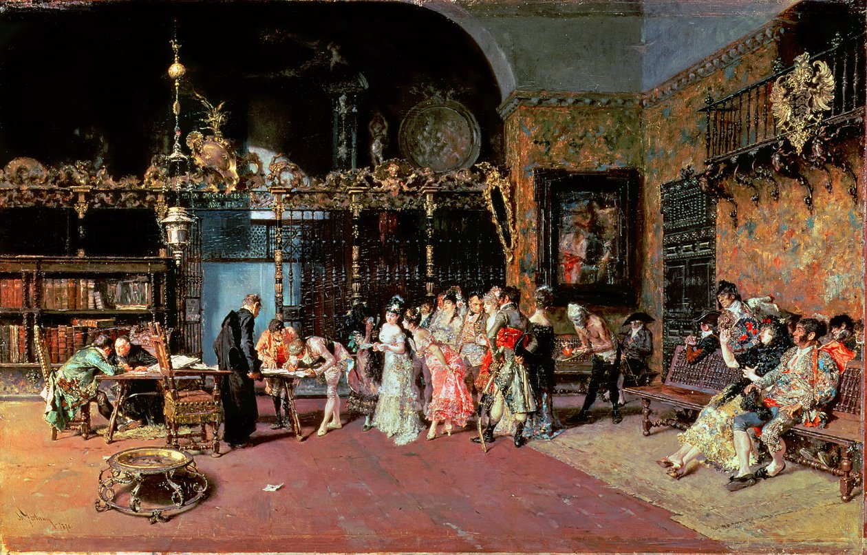 La Vicaria von Mariano José María Bernardo (1838 74) Fortuny y Carbó