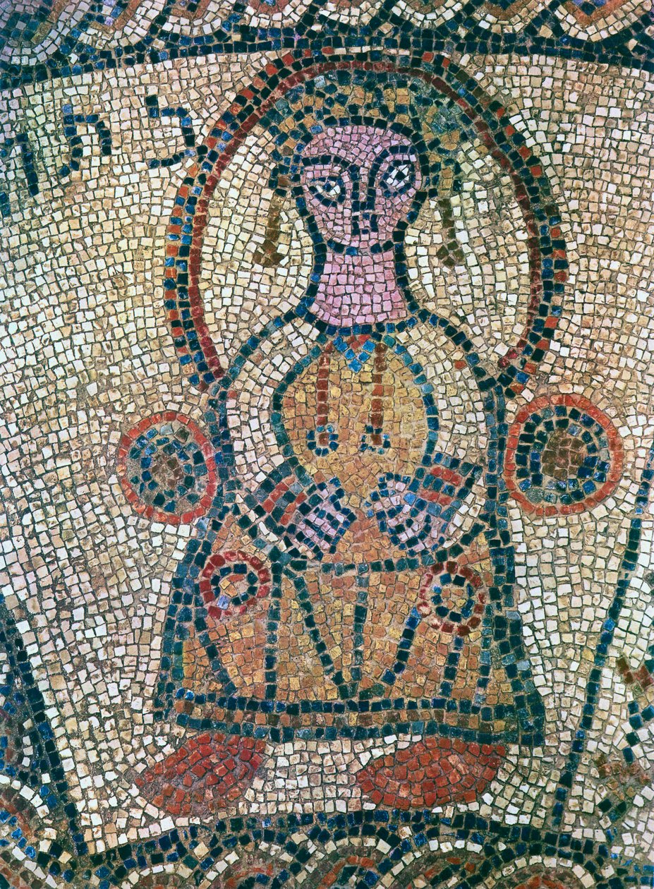 Zodiak-Tafel: das Tierkreiszeichen der Jungfrau von Marianos and Hanina