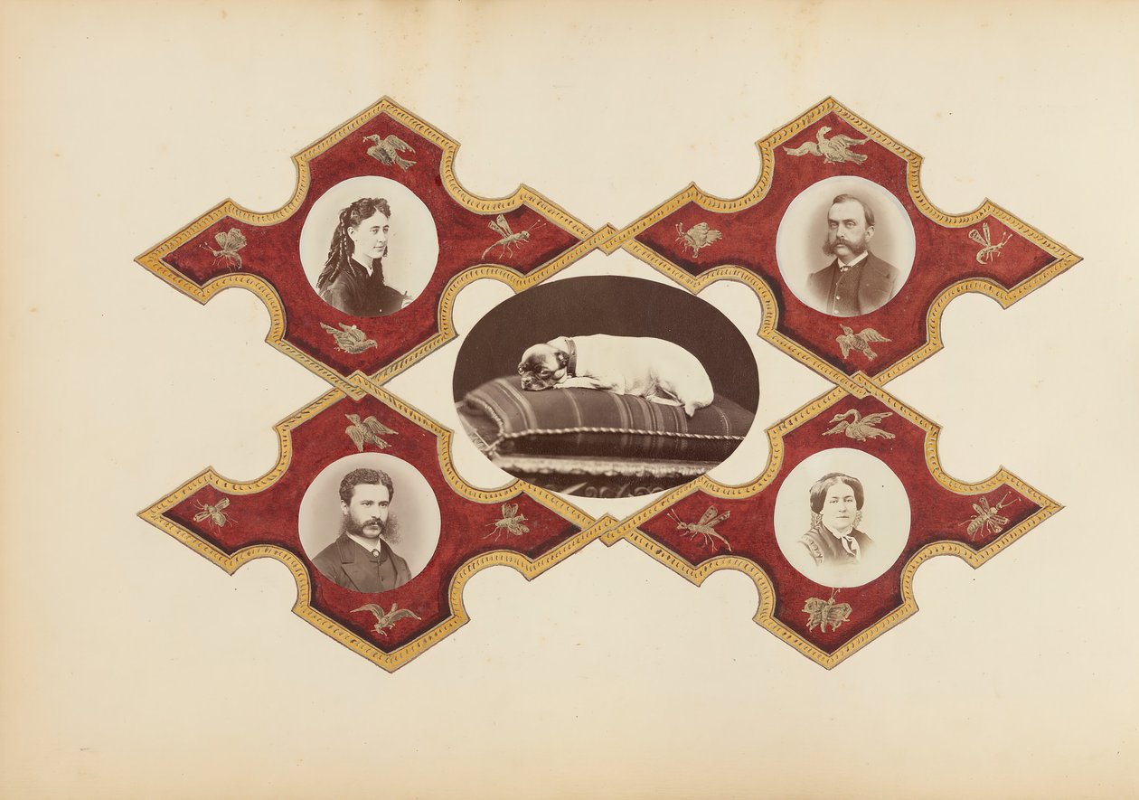 Das Madame B Album, 1870er Jahre von Marie Blanche Hennelle Fournier