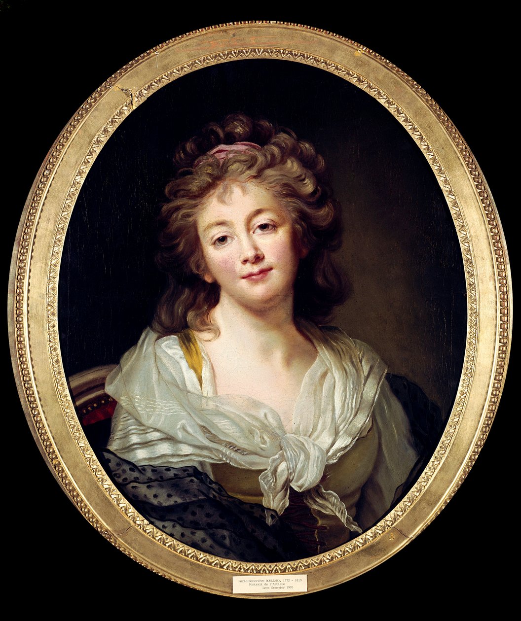Selbstporträt von Marie Genevieve Bouliard