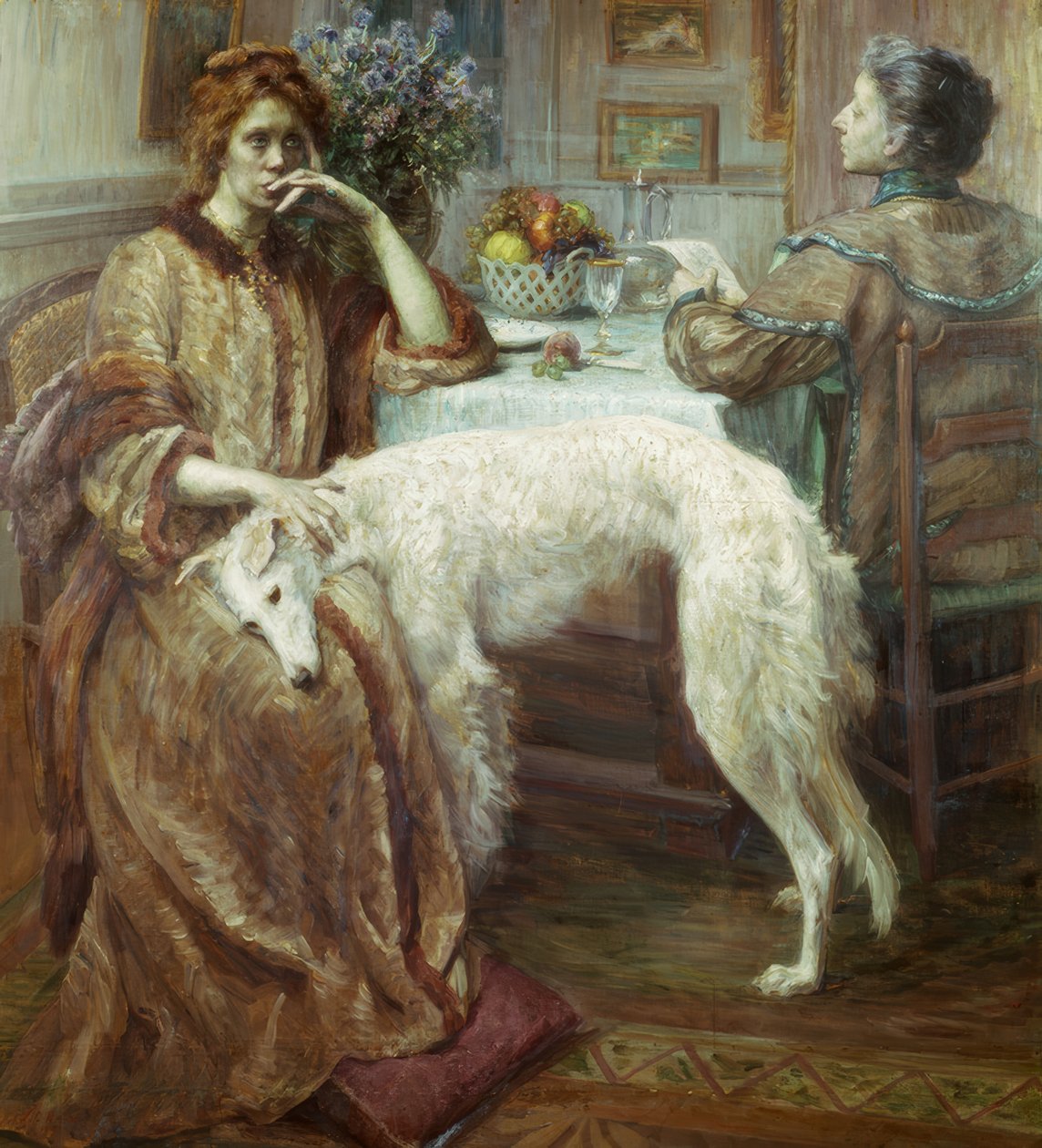 Nachdenkliches Leben von Marie Louise Catherine Breslau