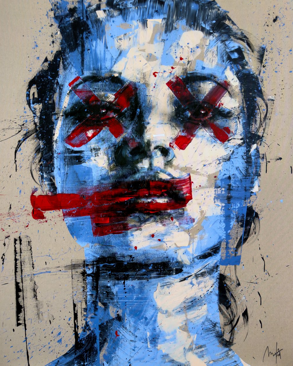 Blau Rot Kate von Mario Henrique