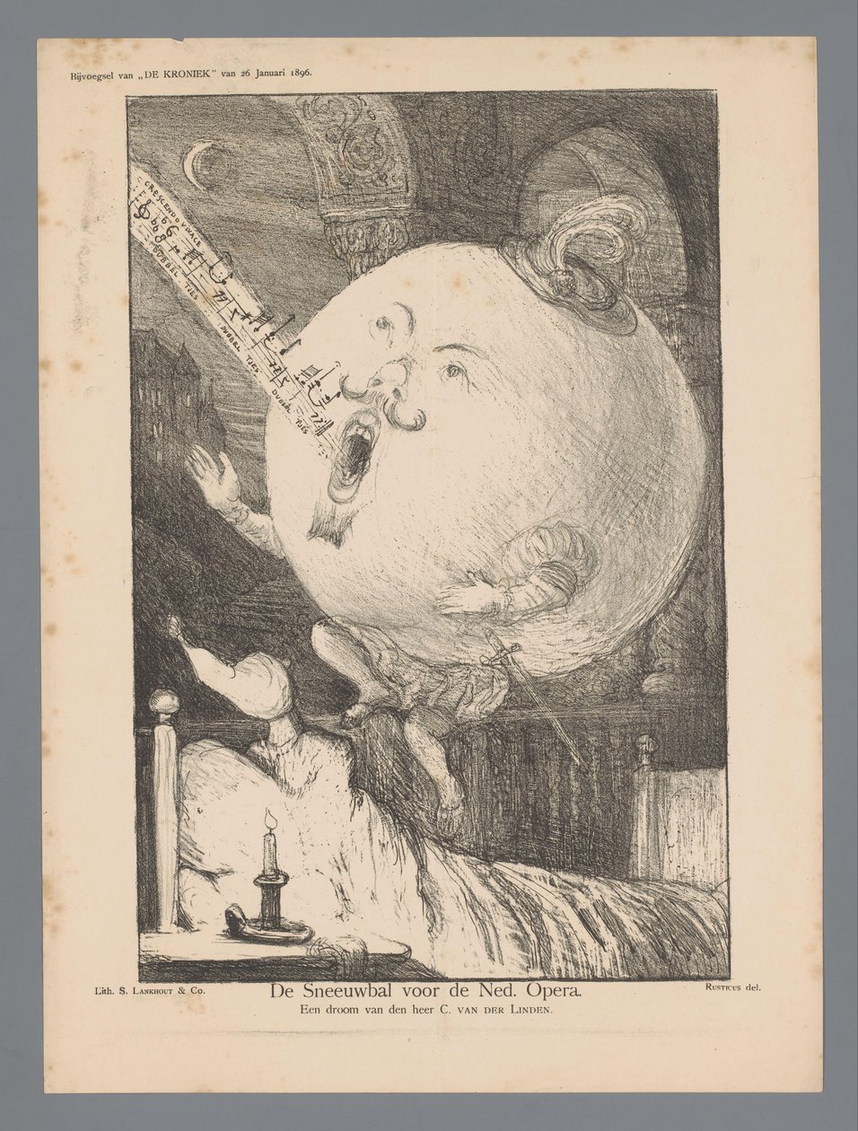 Der Schneeball für die Niederländische Oper von Marius Bauer
