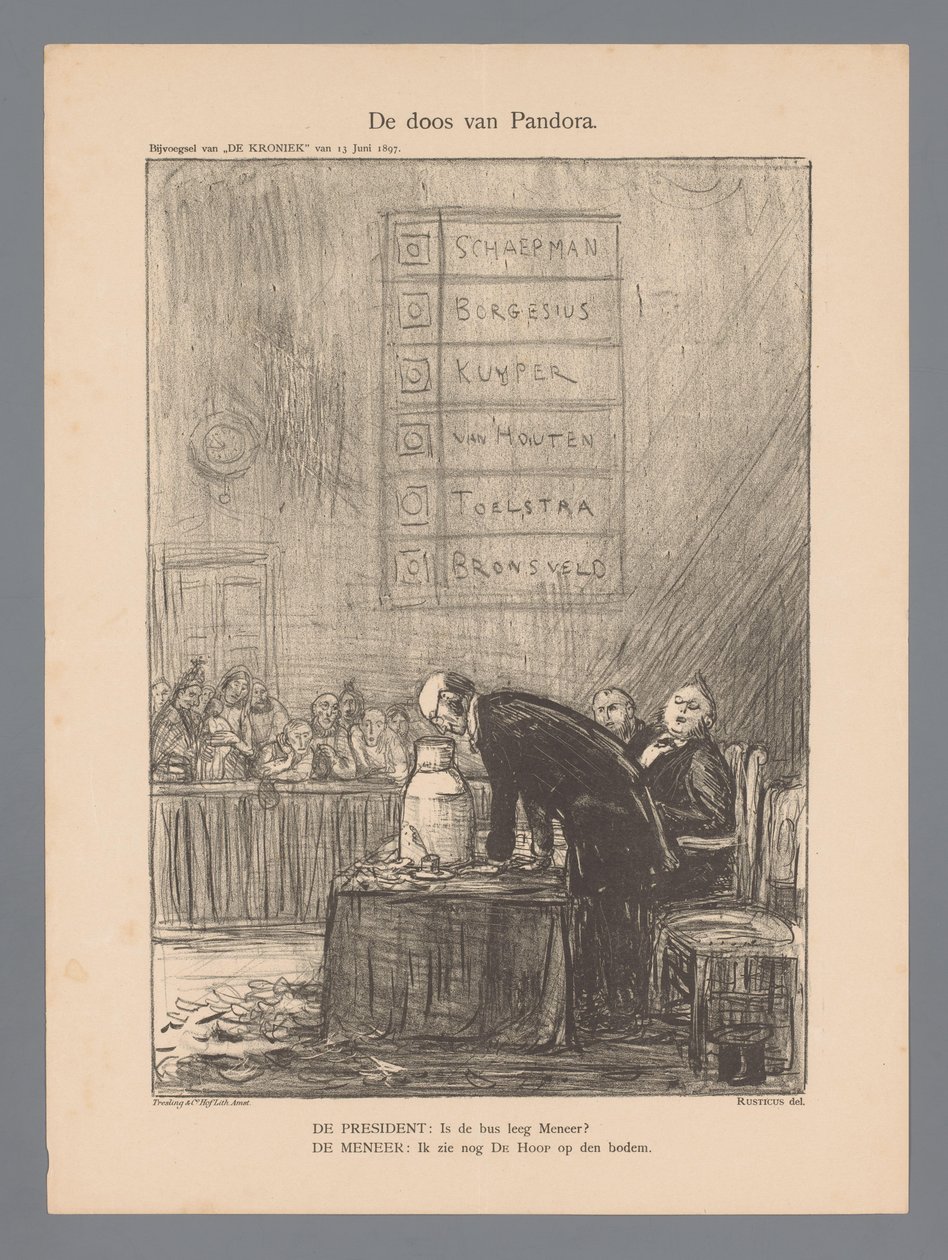 Die Büchse der Pandora von Marius Bauer