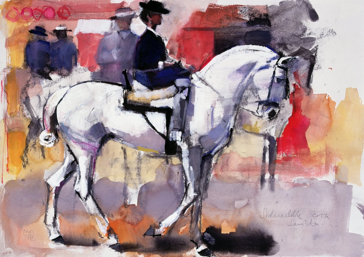 Damensattel auf der Feria de Sevilla, 1998 von Mark Adlington