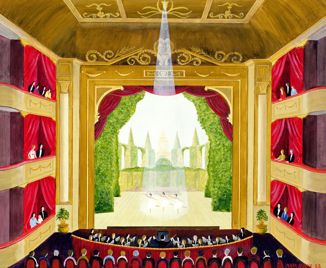 Eine Nacht im Ballett von Mark Baring