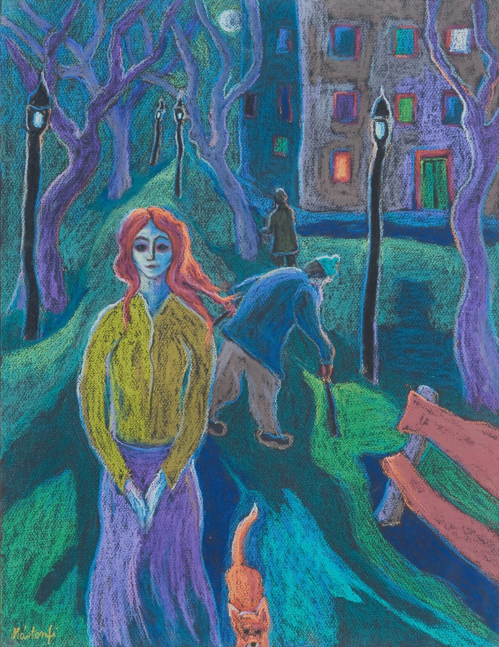 Abendspaziergang, 2005 von Marta Martonfi Benke