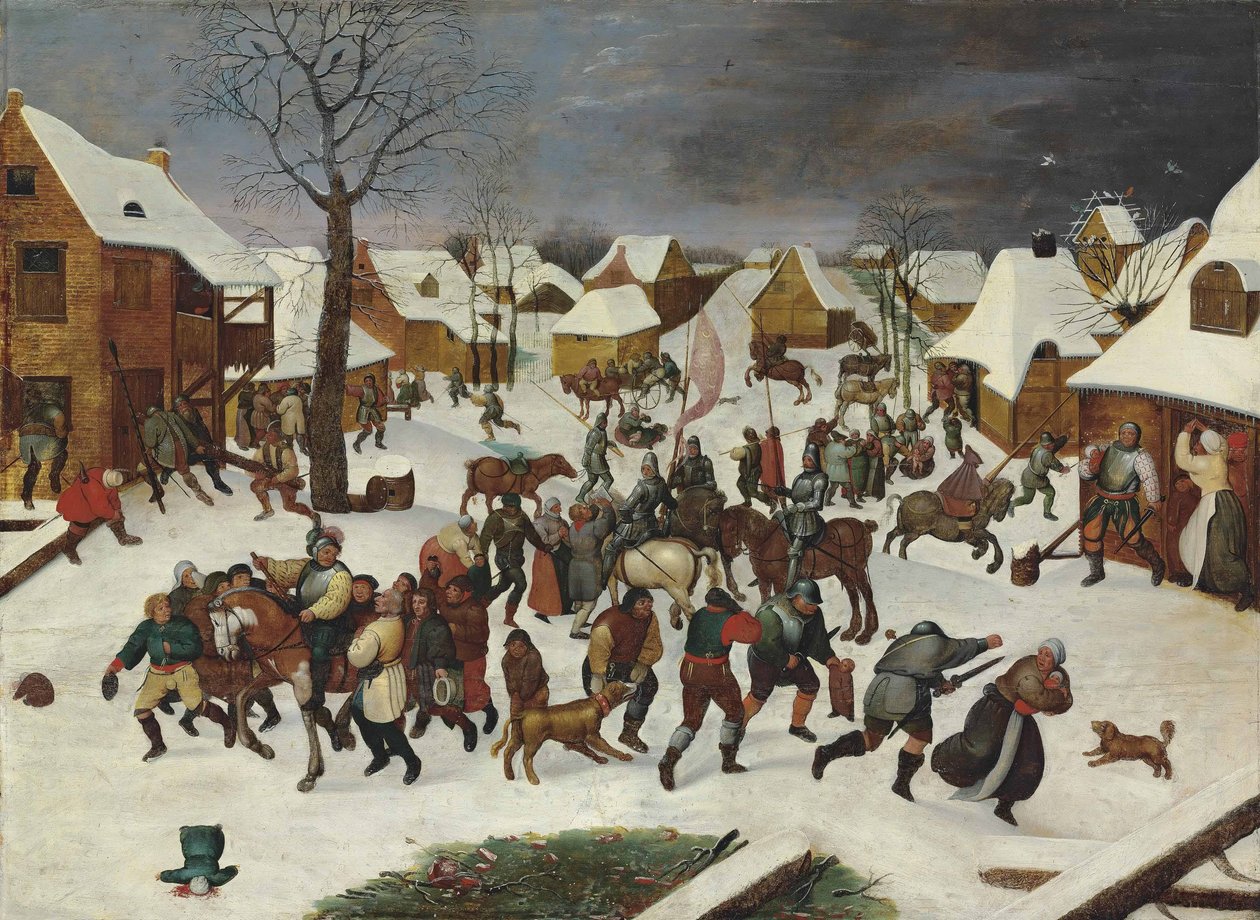 Massaker der Unschuldigen von Marten van Cleve