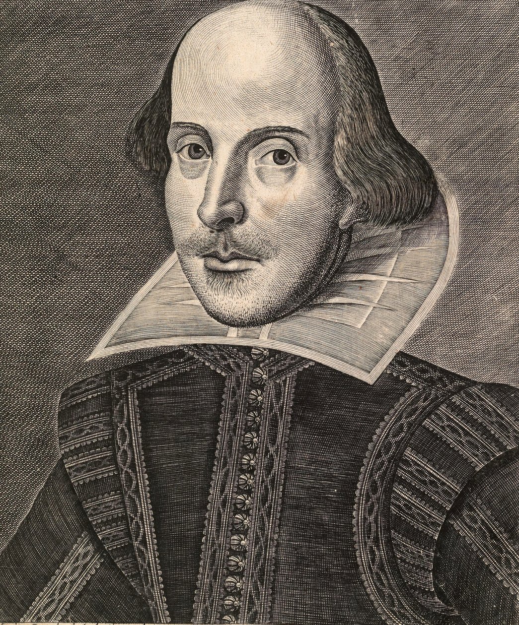 William Shakespeare von Martin, the elder Droeshout