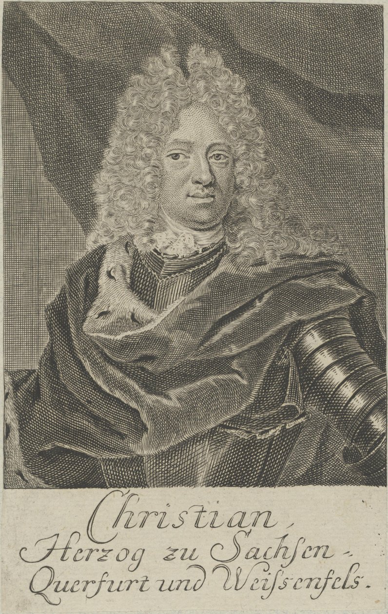 Christian von Sachsen-Weißenfels von Martin Bernigeroth