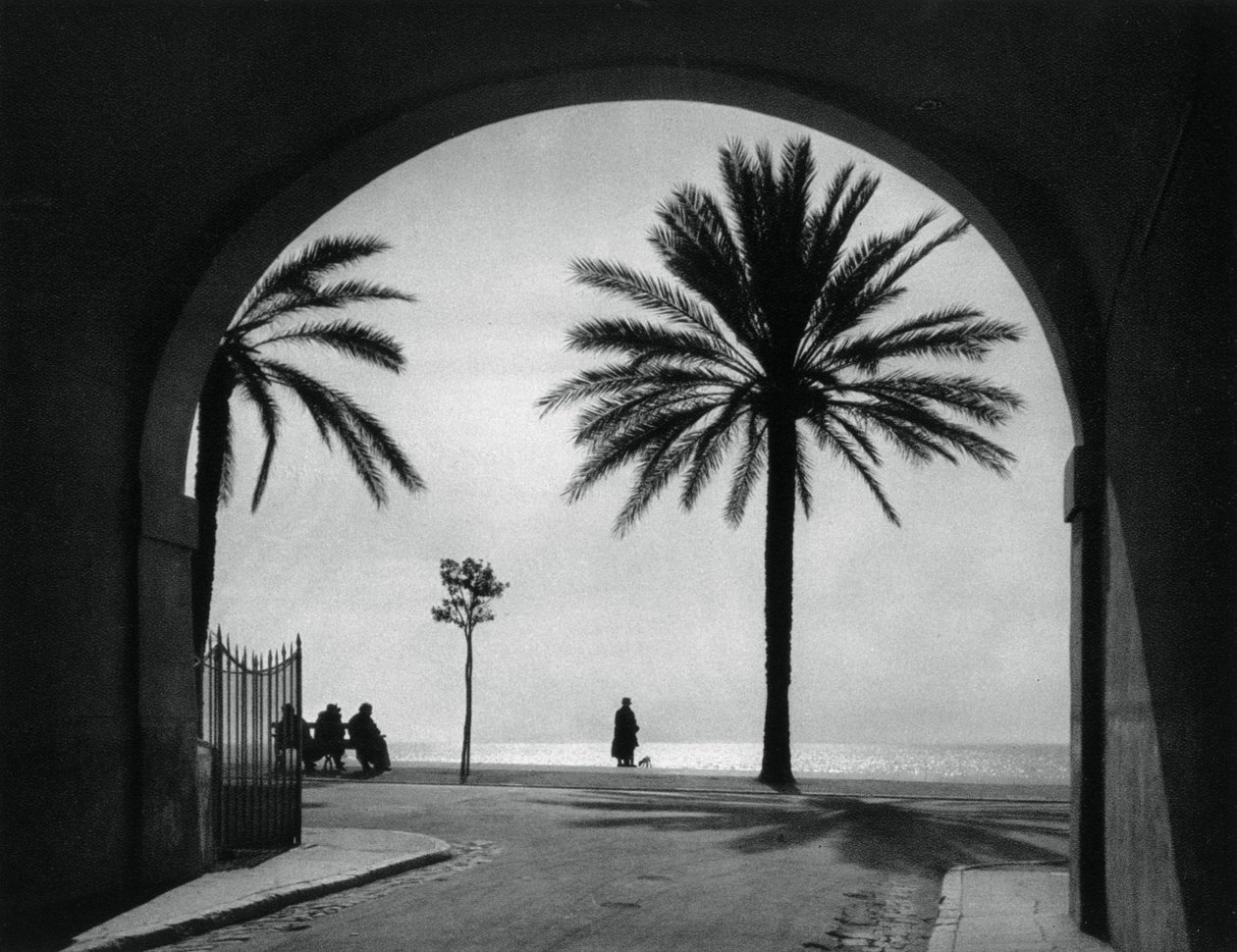 Quai des États-Unis, Nizza, Frankreich, 1937 von Martin Hurlimann