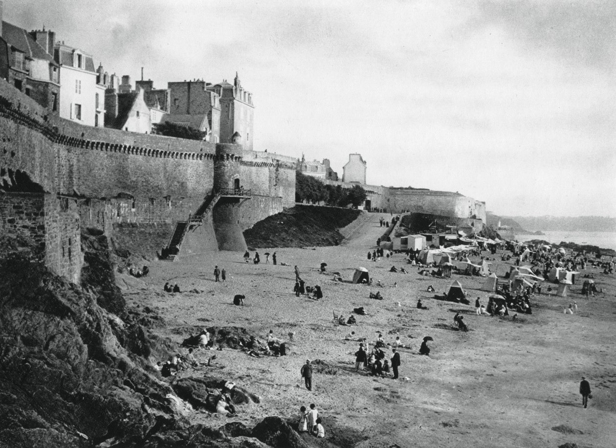 Saint-Malo, Frankreich, Bretagne, 1937 von Martin Hurlimann
