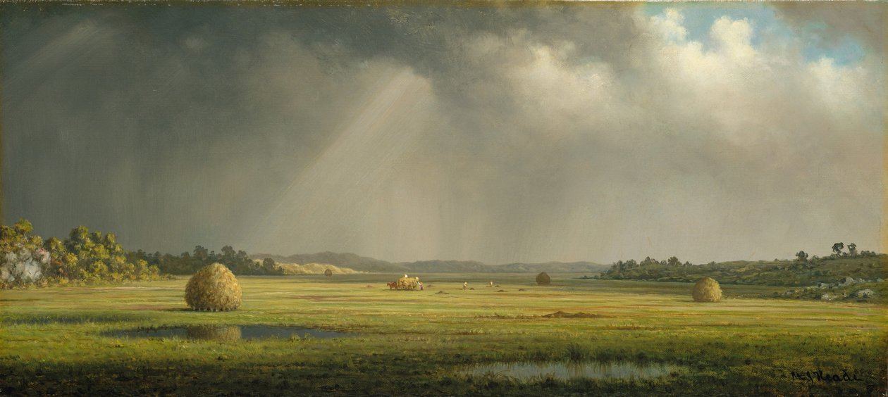 Newburyport-Wiesen, ca. 1876-81 von Martin Johnson Heade