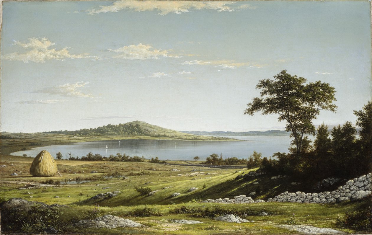 Küste von Rhode Island von Martin Johnson Heade